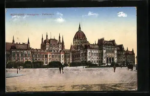 AK Budapest, Blick auf das Parlament