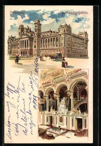 Lithographie Budapest, Igazságügyipalota