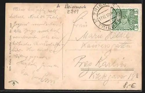 AK Gstatterboden, Bahnhof, Tamischbachturm