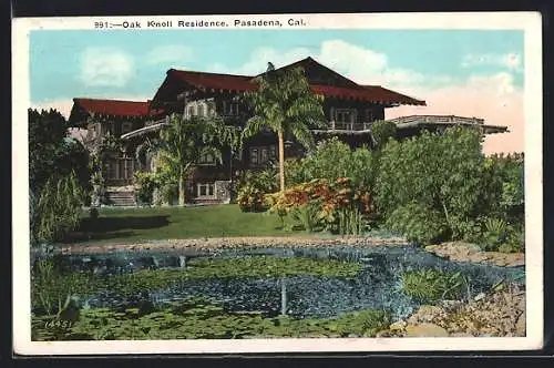 AK Pasadena, CA, Oak Knoll Residence