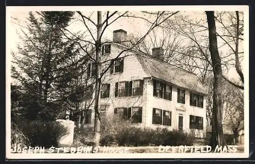 AK Deerfield, MA, Joseph Stebbins House