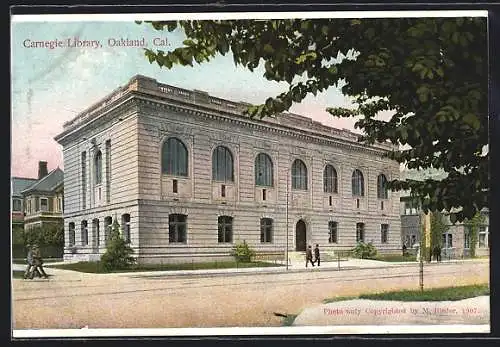 AK Oakland, CA, Carnegie Library