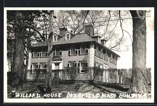 AK Deerfield, MA, Willard House