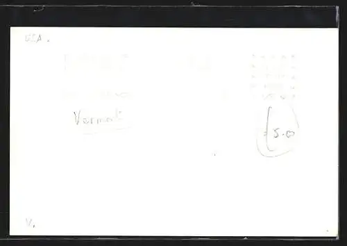 AK Plymouth, VT, Automobile in front of a big house, 1923