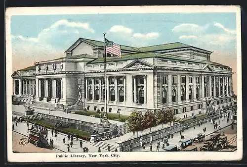 AK New York, NY, The Public Library