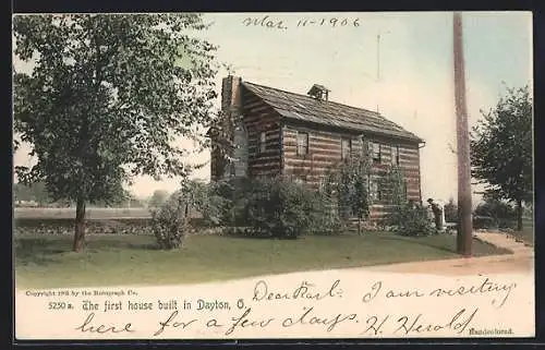 AK Dayton, OH, The first house built in Dayton