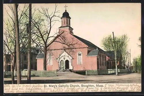 AK Stoughton, MA, St. Mary`s Catholic Church