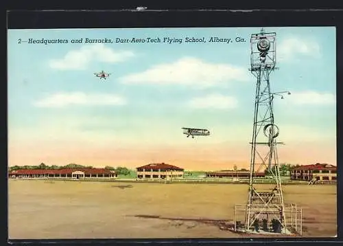 AK Albany, GA, Headquarters and Barracks, Darr-Aero-Tech Flying School