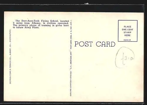 AK Albany, GA, Headquarters and Barracks, Darr-Aero-Tech Flying School