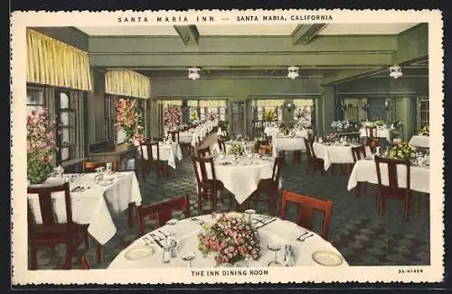AK Santa Maria, CA, Santa Maria Inn, The Inn Dining Room