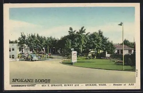 AK Spokane, WA, Morrison`s Court, Spokane Lodge