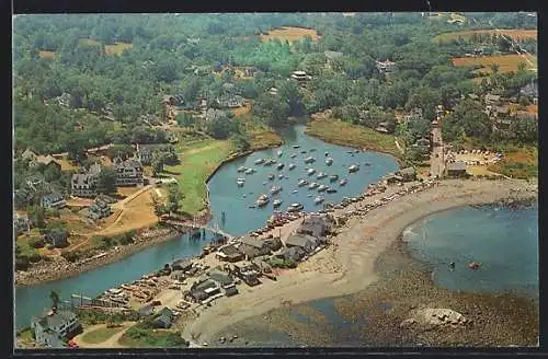 AK Ogunquit, ME, Airview of Perkins Cove