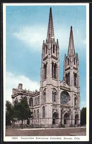 AK Denver, CO, Immaculate Conception Cathedral