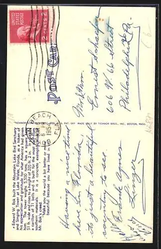 AK Lake Wales, FL, The Singing Tower