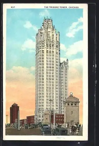 AK Chicago, IL, The Tribune Tower