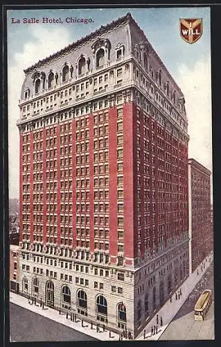AK Chicago, IL, La Salle Hotel