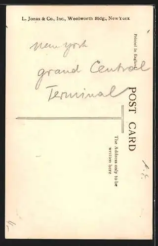 AK New York, Central R.R. Building, Automobil