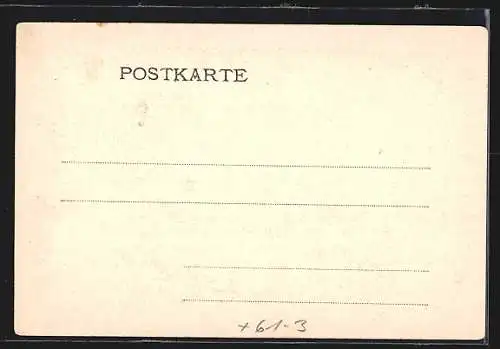 Künstler-AK Merian: Reifenberg im Taunus, Stadtansicht im Jahre 1645