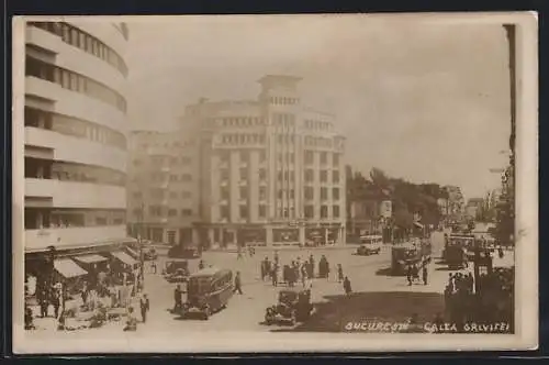 AK Bucuresti, Calea Grlvitei, Strassenbahn