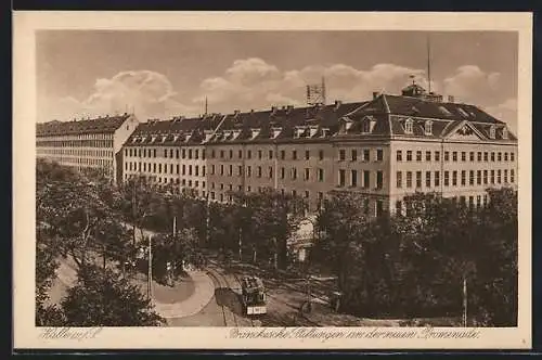 AK Halle a.S., Franckesche Stiftungen an der neuen Promenade