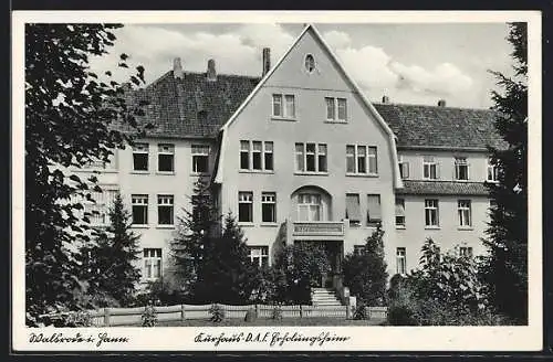 AK Walsrode i. Hann., Kurhaus D. A. F. Erholungsheim