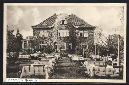 AK Querum, Cafe-Parkhaus Querum von Rudolf Börner