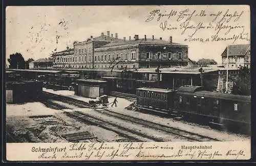 AK Schweinfurt, Hauptbahnhof