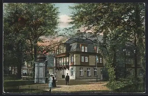 AK Berlin-Pankow, Restaurant Bürgerpark Pankow von Wilhelm Wiemer