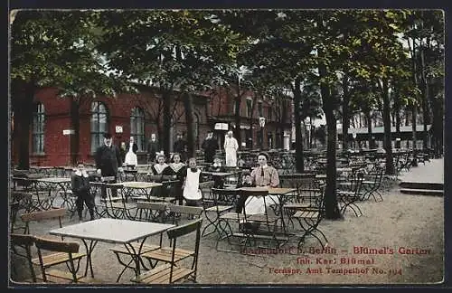 AK Mariendorf b. Berlin, Gasthaus Blümel`s Garten