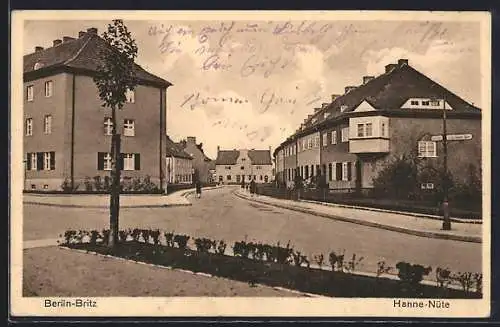 AK Berlin-Britz, Haus Hanne-Nüte an der Freitz-Reuter-Allee