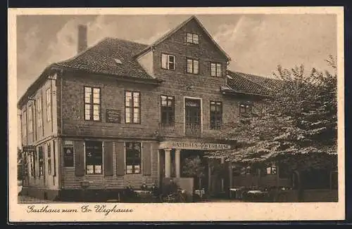 AK Kl. Stöckheim, Gasthaus zum Gr. Weghause