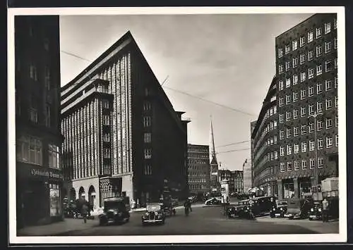 AK Hamburg-Kontorhausviertel, Chilehaus und Sprinkenhof