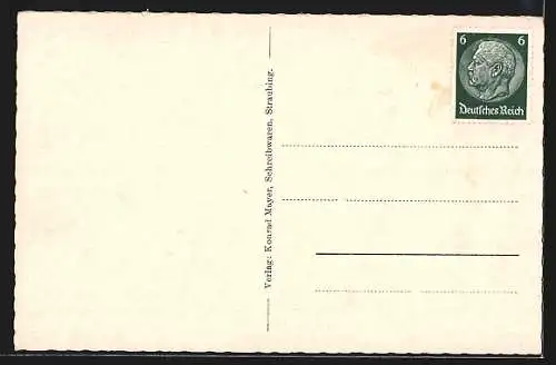 AK Straubing, Kirche am Ludwigsplatz