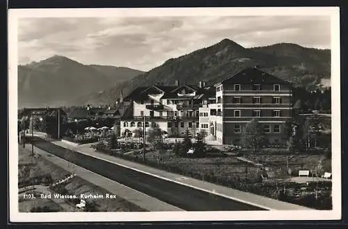 AK Bad Wiessee, Das Kurheim Rex gegen die Berge