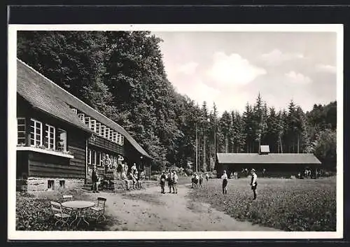 AK Bad Liebenzell, Jugend Erholungsheim, Teilansicht, Das Sommerheim