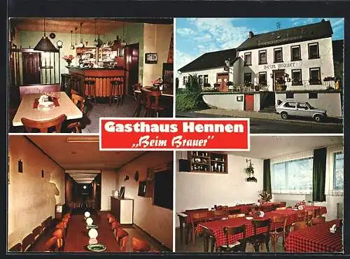 AK Daun-Steinborn, Gasthaus Hennen Beim Brauer, Steinborner Strasse 5