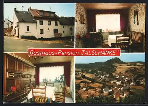 AK Schutz /Eifel, Gasthaus und Hotel-Pension Talschänke von H. Häp