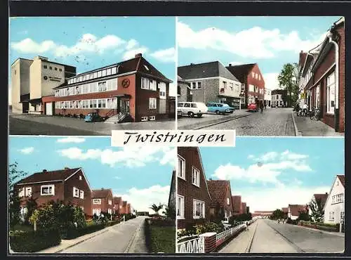 AK Twistringen, Ein- und Verkauf Genossenschaft, Bahnhofstrasse, Siedlung