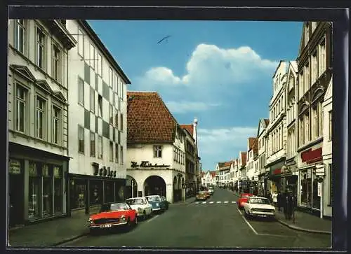 AK Verden /Aller, In der grossen Strasse