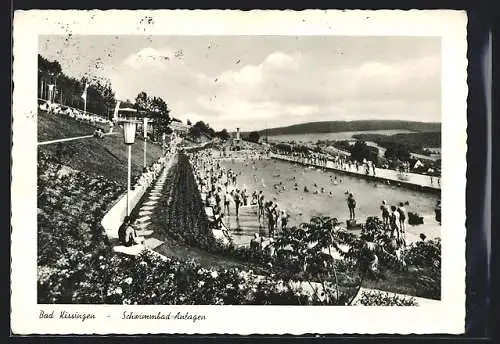 AK Bad Kissingen, Badegäste im Schwimmbad