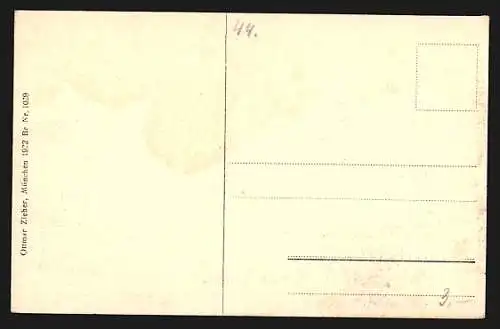 AK München, Strassenbahn am Karlsplatz mit Justizpalast