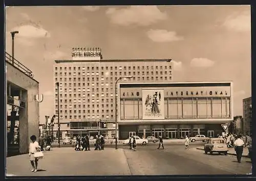 AK Berlin, Hotel Berolina und Kino International