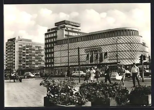 AK Leipzig, Warenhaus konsument am Brühl