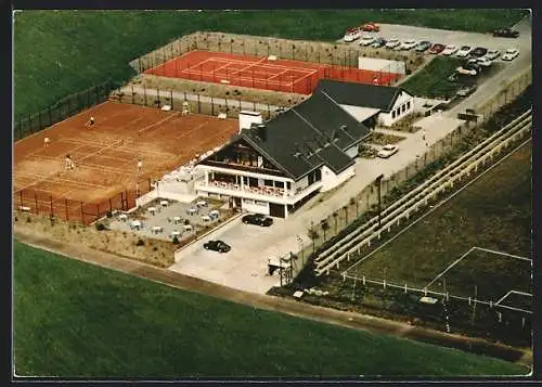 AK Bettingen /Main, Hotel-Restaurant Schweizer Stuben mit Tennisplätzen, Inh. Adalbert Schmitt