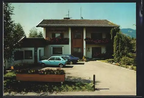 AK Inzell, Die Pension Haus Alpengruss, Kreuzbaumstrasse 43, Inh. Fam. Pichler
