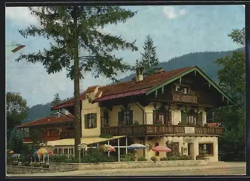 AK Tegernsee-Süd, Café-Konditorei-Gästehaus Eberwein