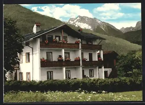 AK Schönau-Berchtesgaden, Die Pension Gästehaus Walburg, Inh. J. und H. Frank