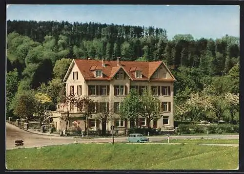 AK Ebersteinburg bei Baden-Baden, Das Höhen-Wald-Hotel Wolfschlucht