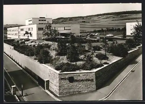 AK Tauberbischofsheim, Blick auf das Kreiskrankenhaus