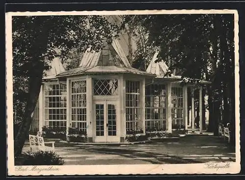 AK Bad Mergentheim, Partie an der Karlsquelle